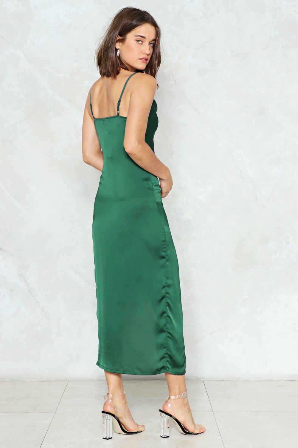 Nasty gal green clearance dress